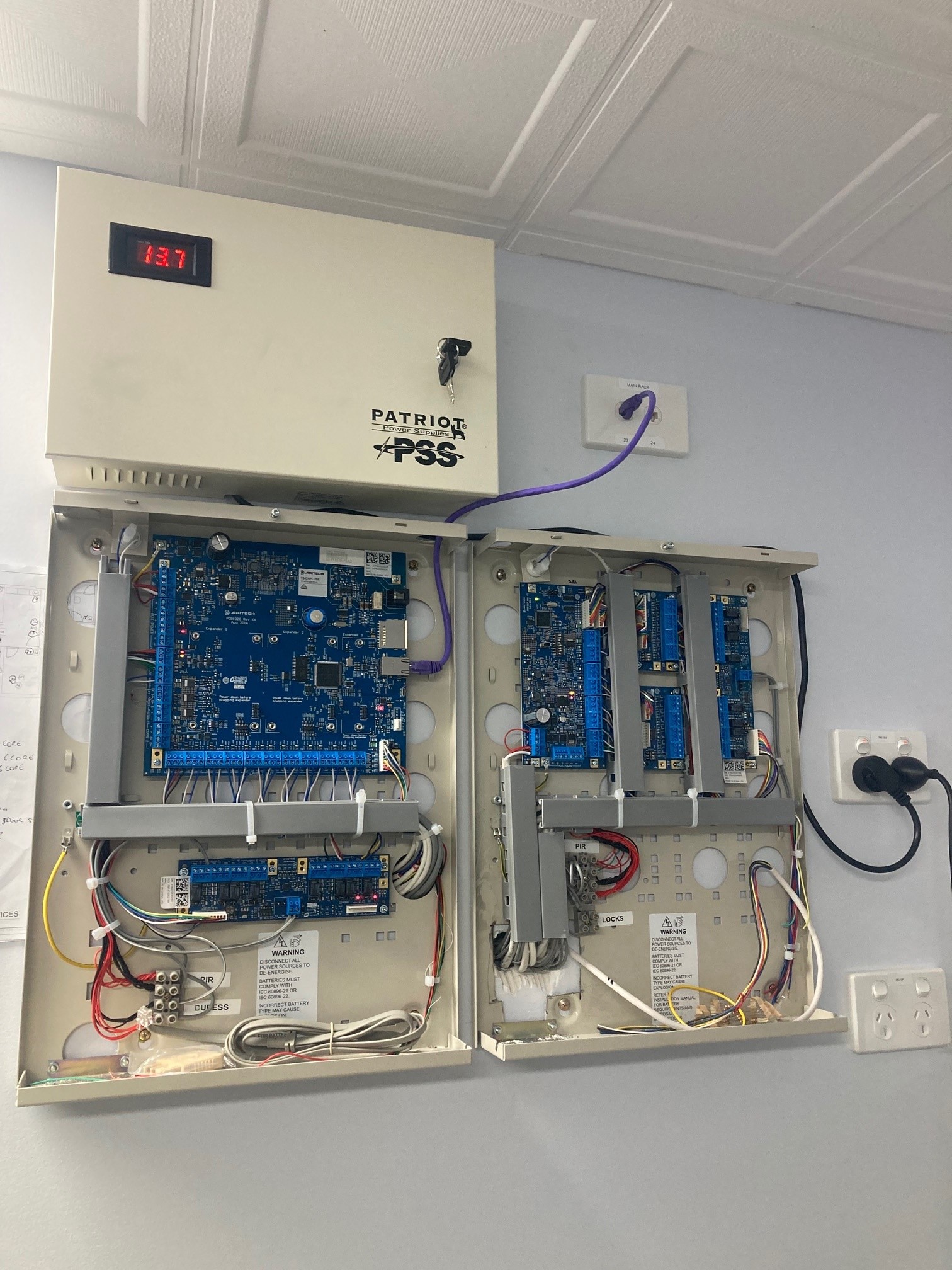 Patriot PSS Control Panel